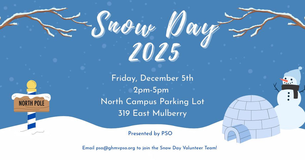 2025 Snow Day Wristbands